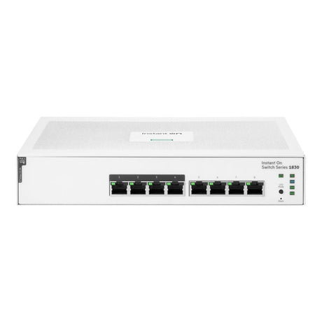 HPE Networking Instant On 1830 8-port PoE Gigabit L2 Smart Managed Switch JL811A