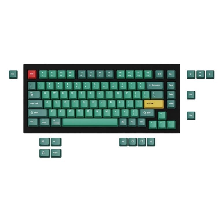 Keychron JM-73 Dye-Sub PBT Keycap Set Forest