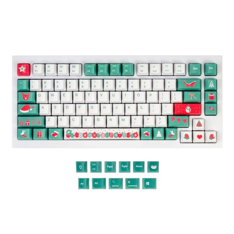 Keychron JM-74 Dye-Sub PBT Keycap Set Christmas Tree