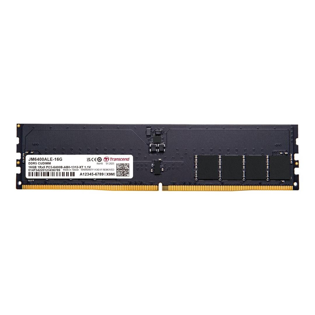 Transcend JetRam JM6400ALE-16G Memory Module 16GB 1 x 16GB DDR5 JM6400ALE-16G
