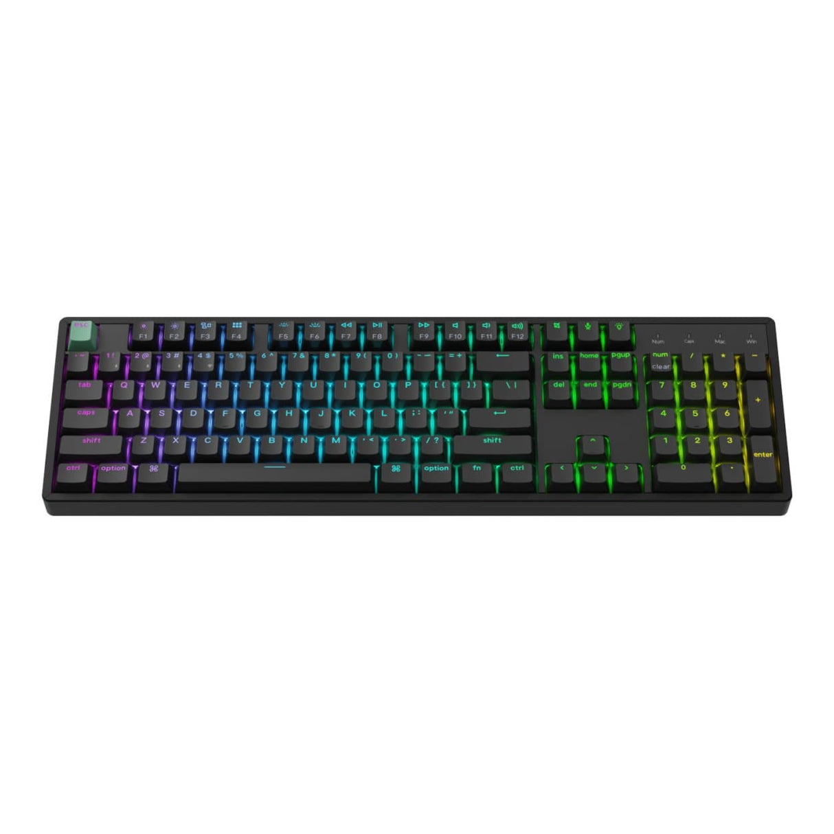 Keychron K10 HE Hot-Swap Gateron Dbl-Rail Nebula Switch RGB Wireless Keyboard K10H-J1