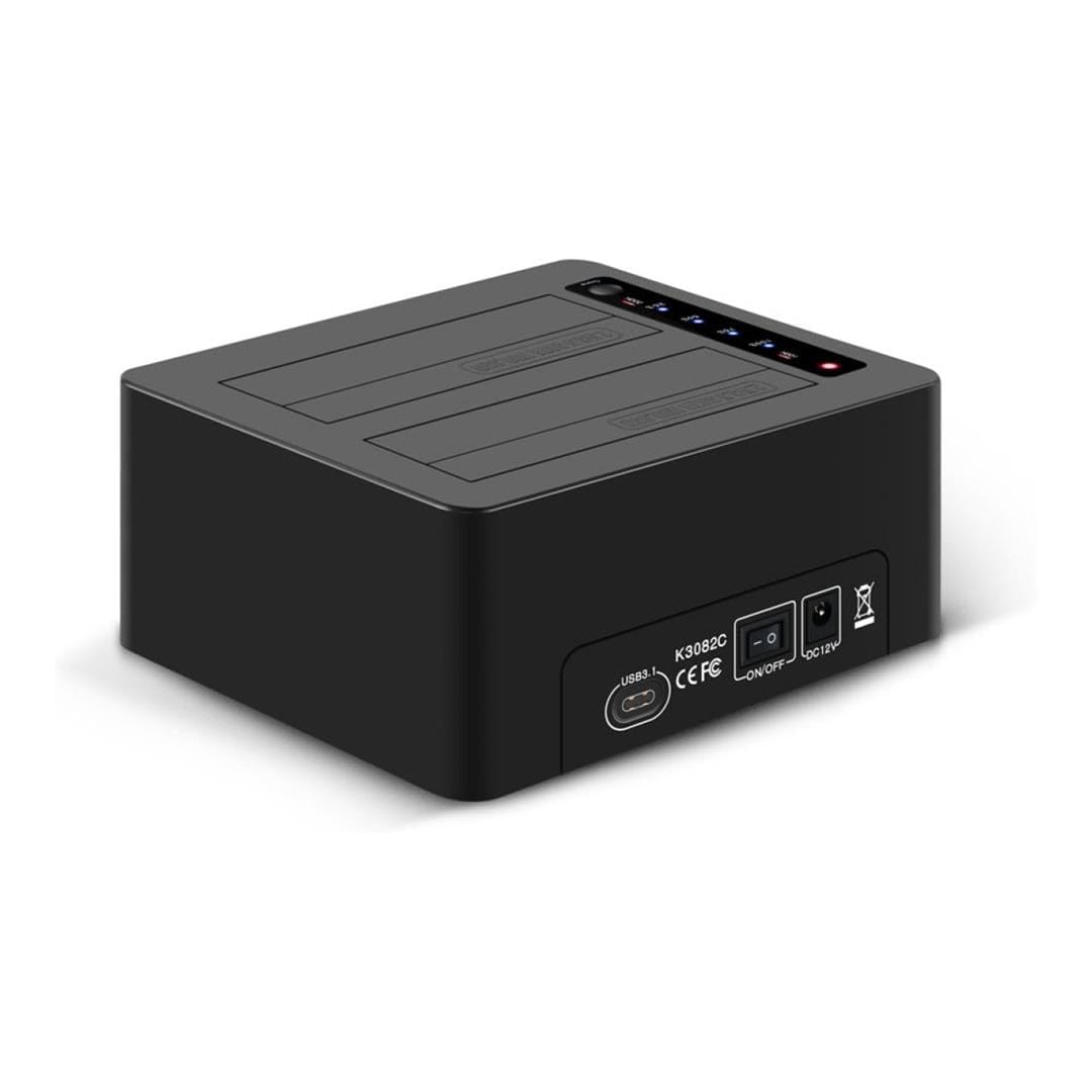 Maiwo K3082C 2-Bay Sata USB-C 3.0 HDD Cloner