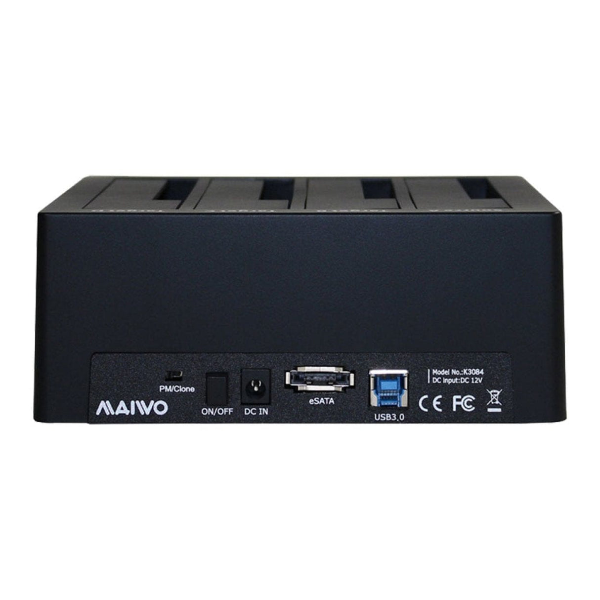 Maiwo K3084 4-bay SATA USB 3.0 Hard Drive Docking Station