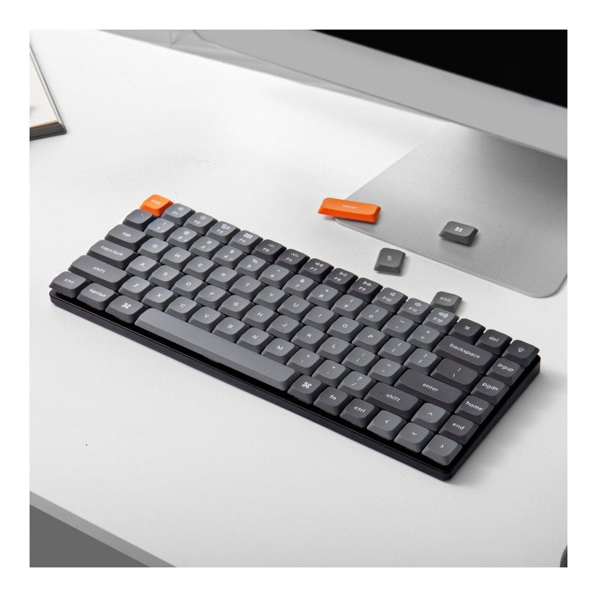 Keychron K3 Max QMK/VIA Wireless Custom Mechanical Keyboard Red Switches K3M-H1