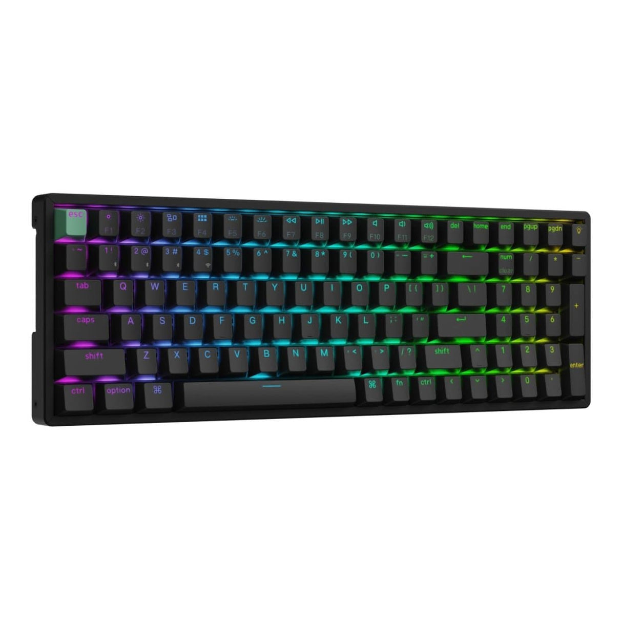 Keychron K4 HE Magnetic Switch Hot-Swap RGB Wireless Keyboard Black K4H-J1