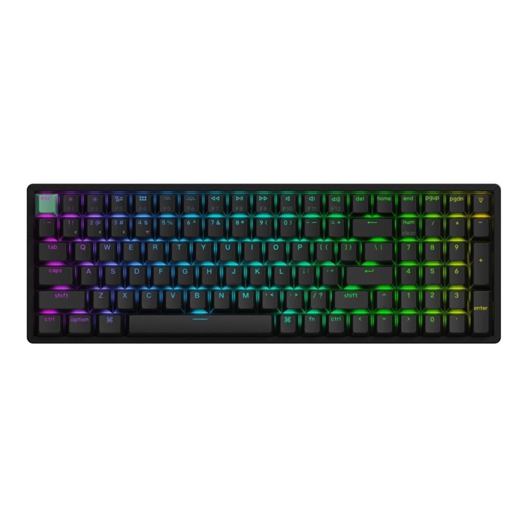 Keychron K4 HE Magnetic Switch Hot-Swap RGB Wireless Keyboard Black K4H-J1