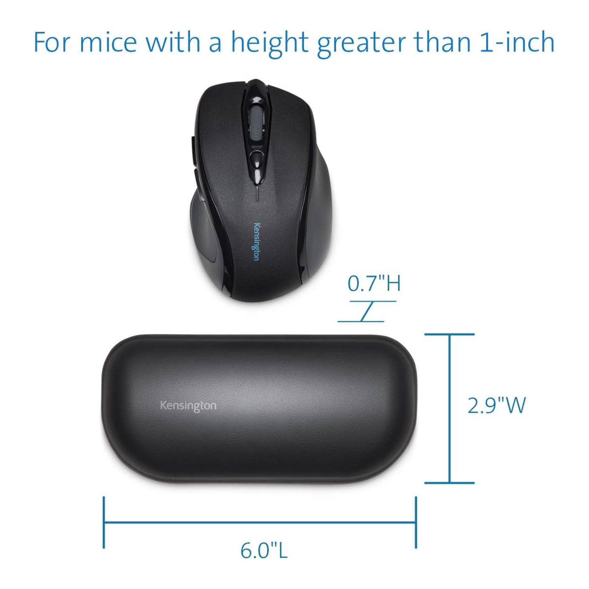 Kensington ErgoSoft Wrist Rest for Mouse K52802WW