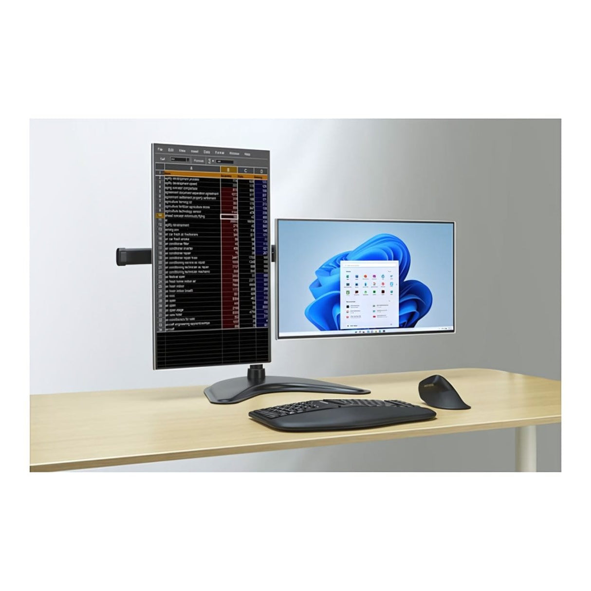 Kensington SmartFit Ergo Freestanding Dual-Monitor Stand K58271WW