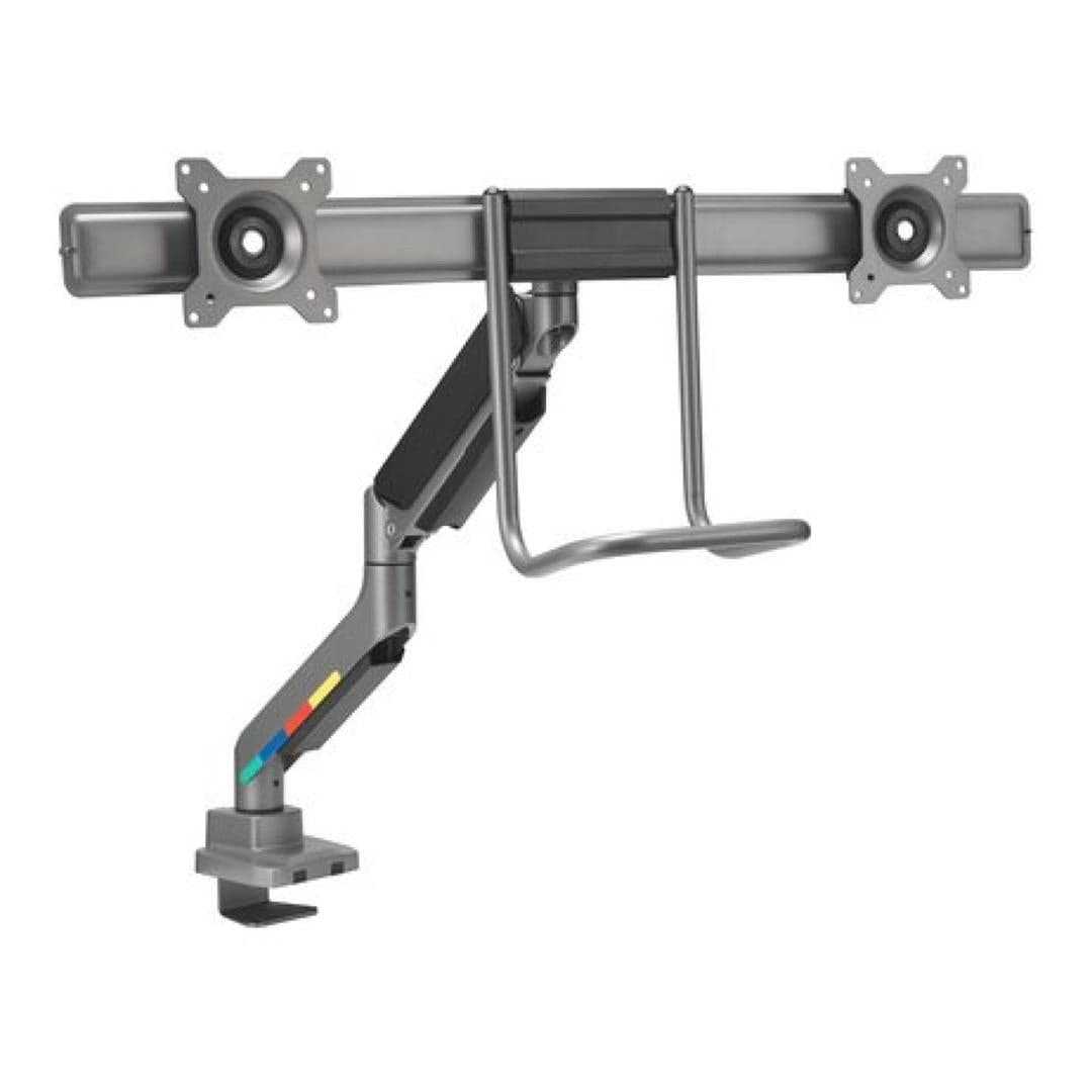 Kensington SmartFit Dual Monitor Arm with Crossbar and Handle K58272WW