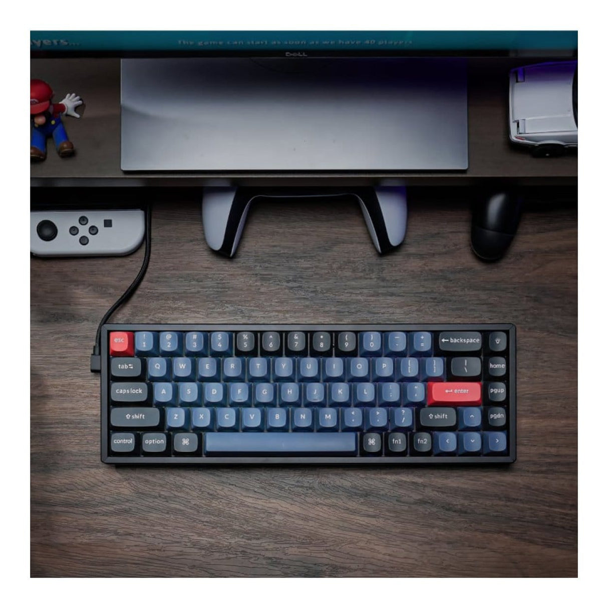 Keychron K6 Pro Red G Pro Switches RGB Wireless Keyboard Black K6P-H1
