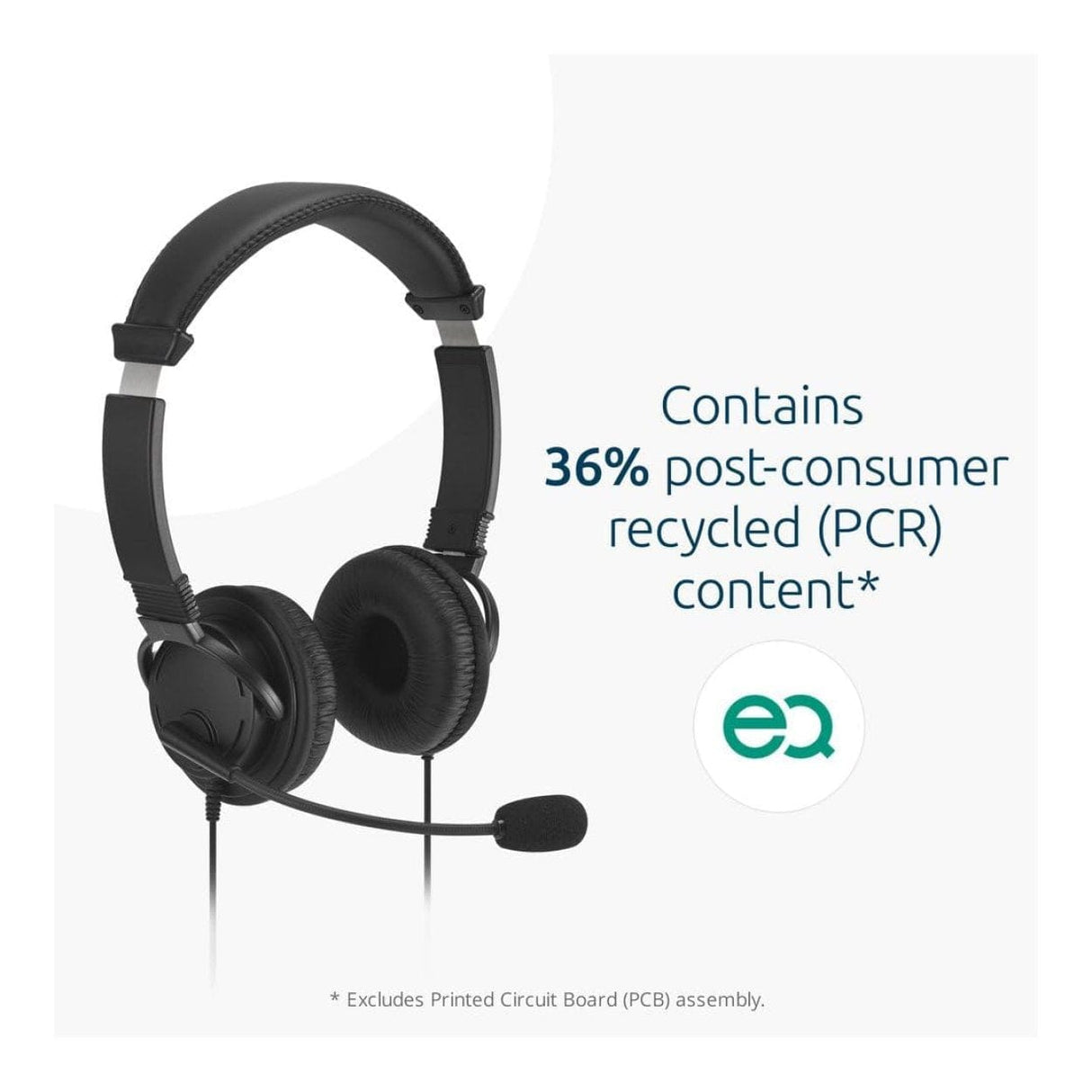 Kensington Classic EQ Wired Headset Black K97464WW