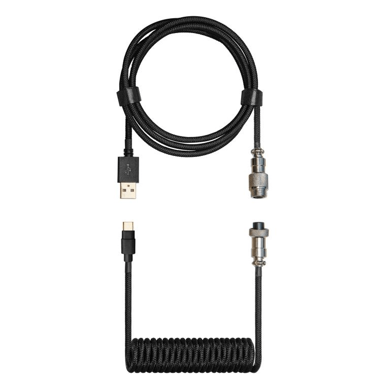 Cooler Master Type-C Coiled Cable Black KB-CBZ1