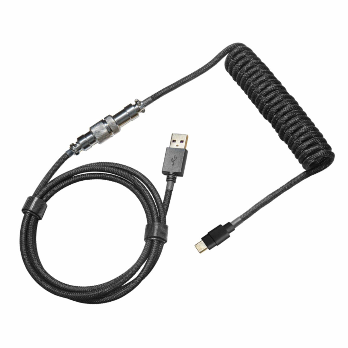 Cooler Master Type-C Coiled Cable Black KB-CBZ1