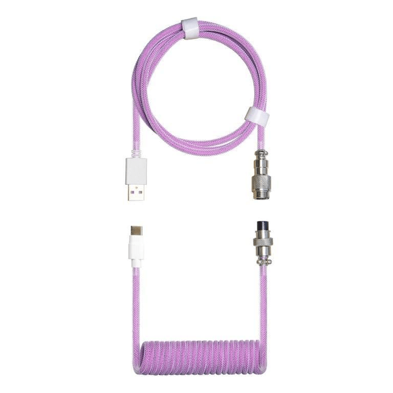 Cooler Master Type-C Coiled Cable Purple KB-CPZ1