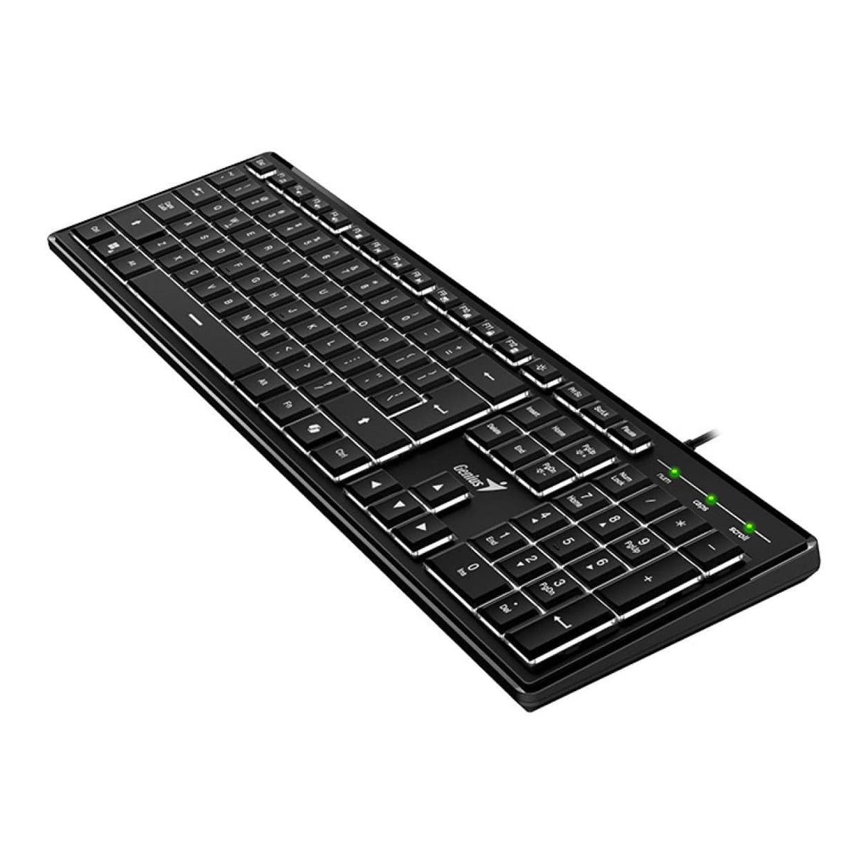 Genius SlimStar 820 Wired Keyboard Black