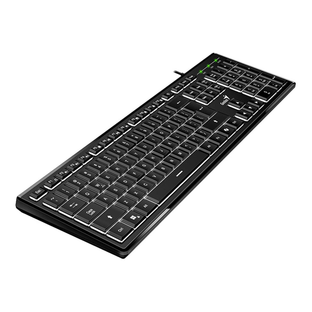 Genius SlimStar 820 Wired Keyboard Black