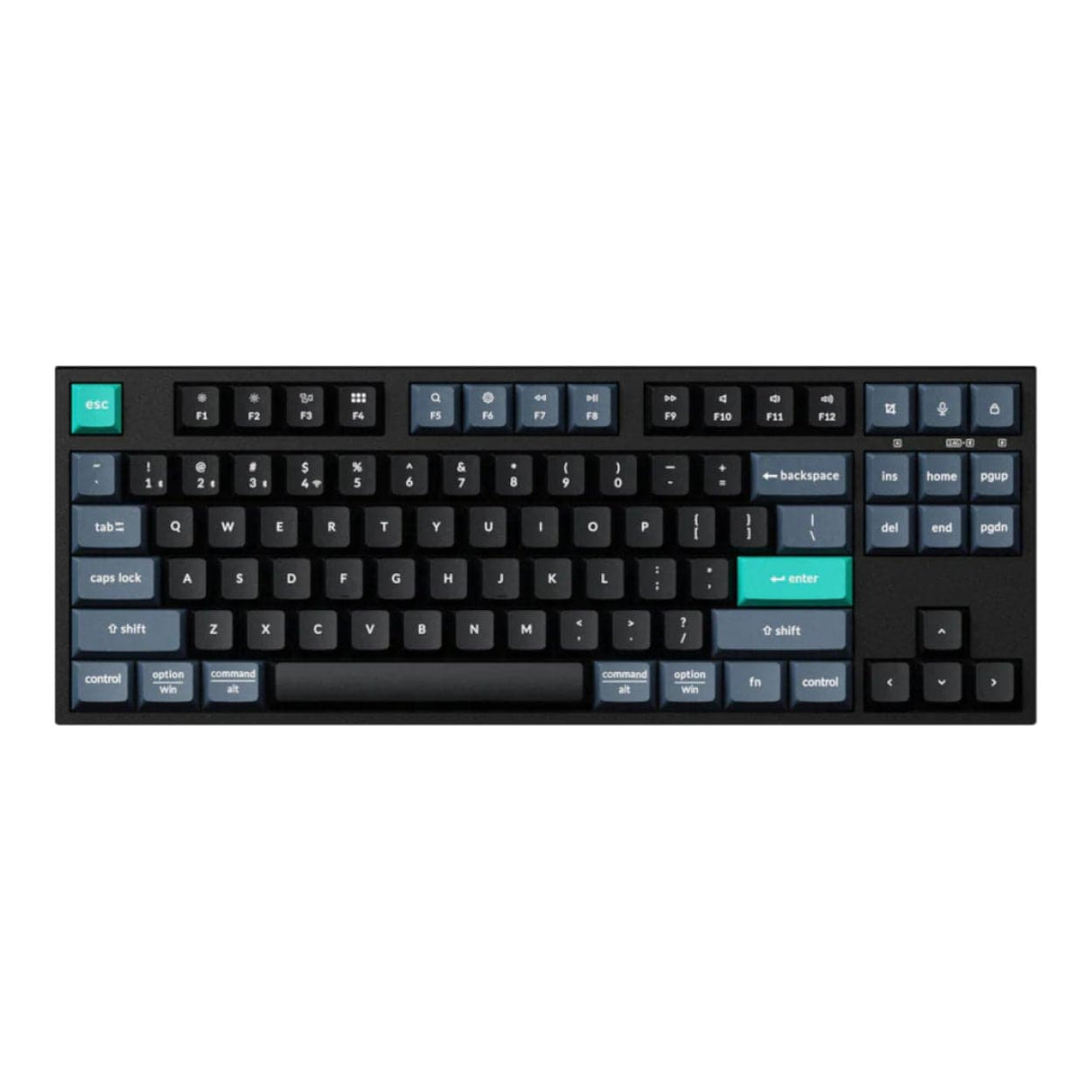 Keychron B33 and BM25 80 TKL Wireless Keyboard and Mouse Combo - Black Green KCBD1