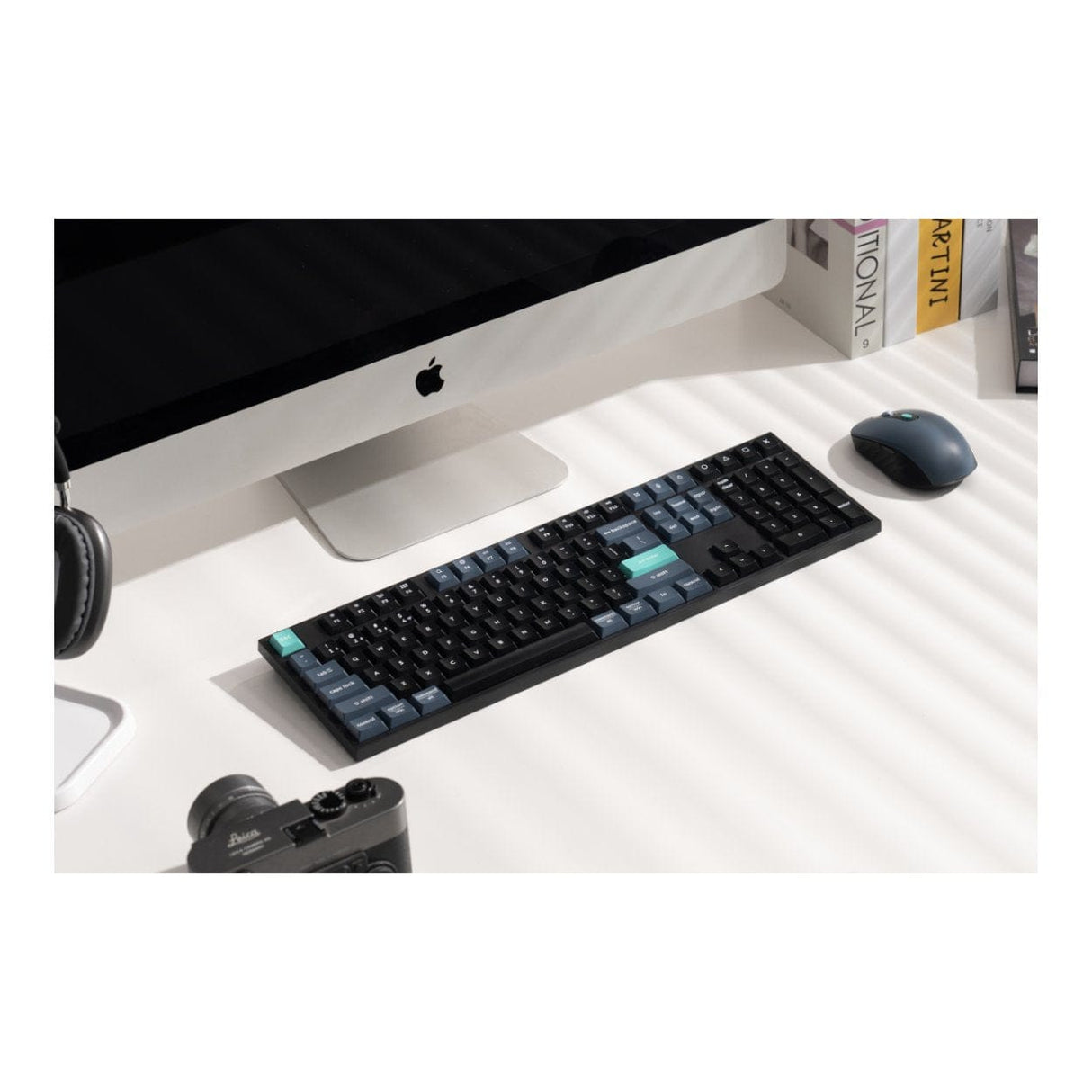 Keychron B36 and BM25 Wireless Keyboard and Mouse Combo - Black Green KCBD2