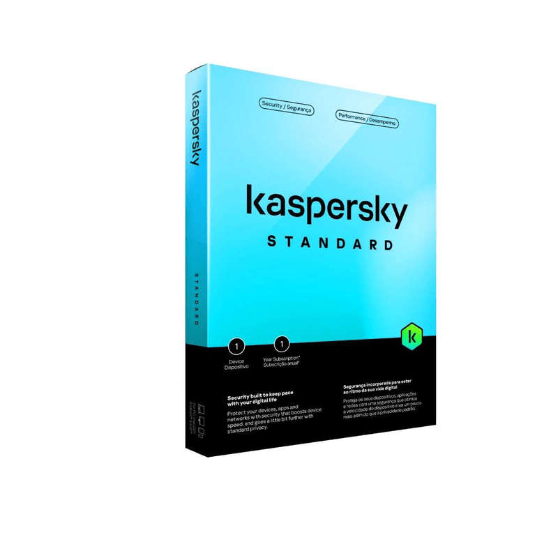 Kaspersky Standard 1-Device License KL104195AFS-PAPDVDNOCD