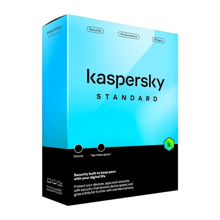 Kaspersky Standard Antivirus 1-year 5-users License