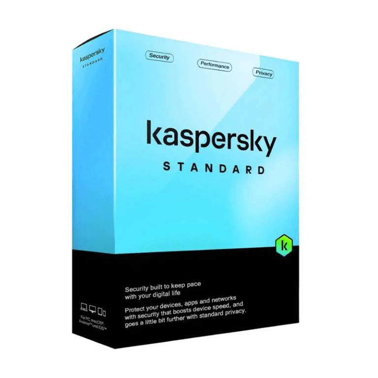 Kaspersky Standard Anti-Virus 2-year 1-Device License KL10419DADS