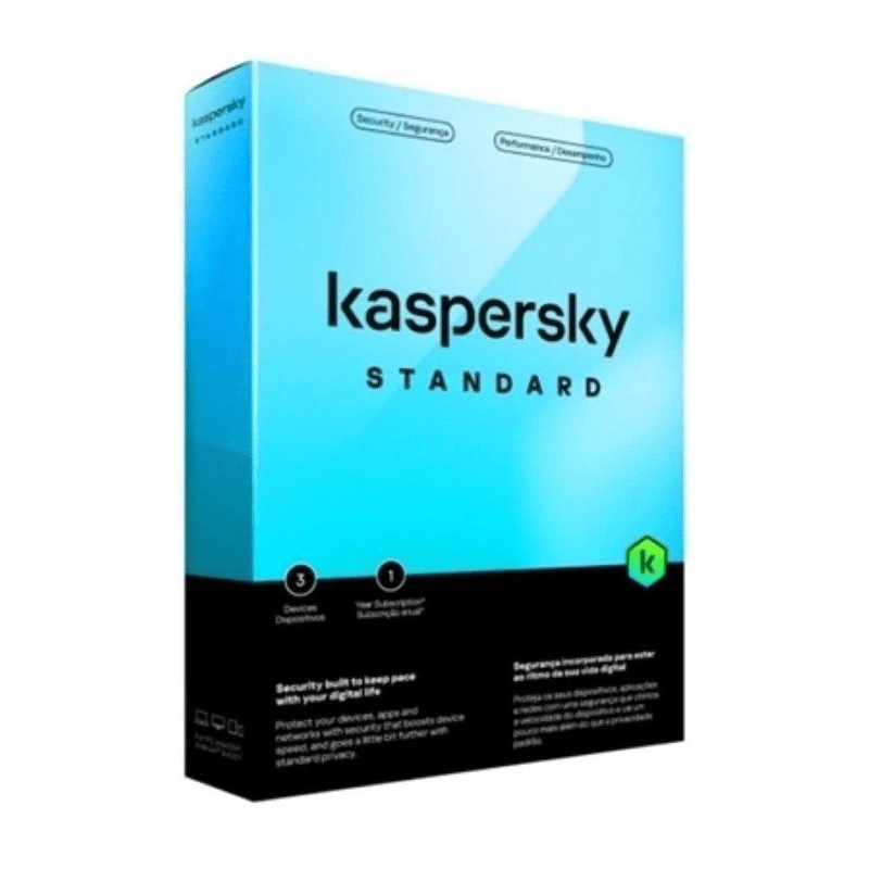 Kaspersky Standard Anti-Virus 1-year 3-Device License KL10419DCFS