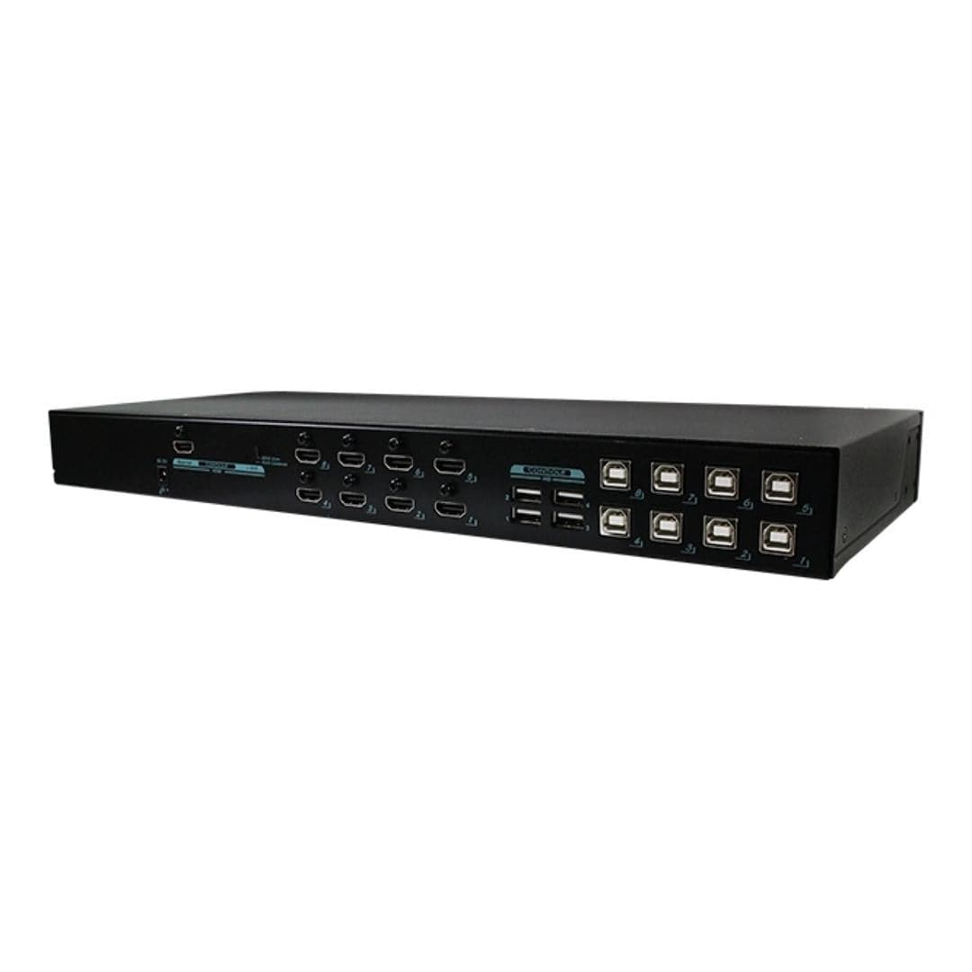 Rextron 8-ports 4K HDMI KVM Switch KNVM-08A2