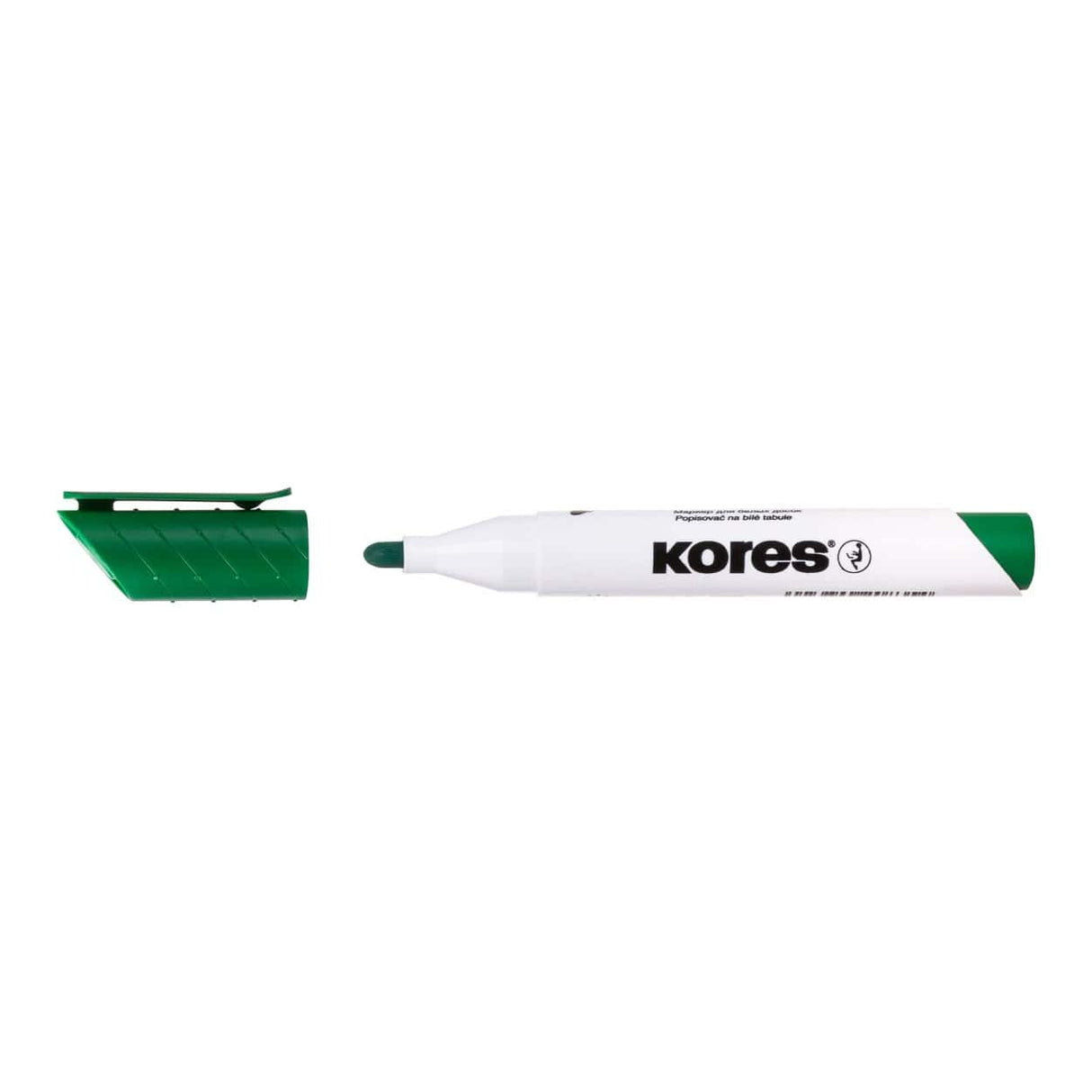 Kores K-Marker XW1 Bullet Tip Whiteboard Marker 12-pack Green KOR-WB-20835