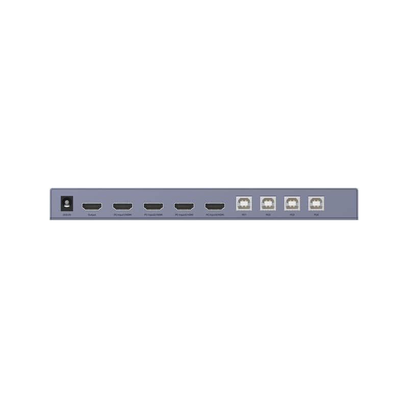 Unitek KVM Switch 4-in-1 HDMI Hub KVM-HDMI-USB-4PORT-U