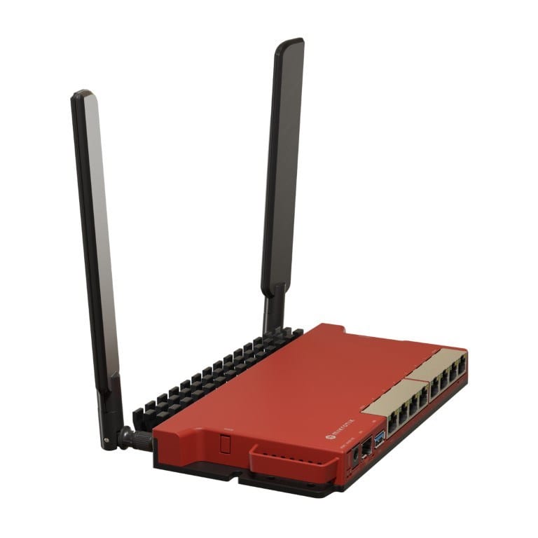 MikroTik 8-port Gigabit Dual Core Wi-Fi 6 Router with 1x 2.5Gbps SFP+ port L009UIGS-2HAXD-IN