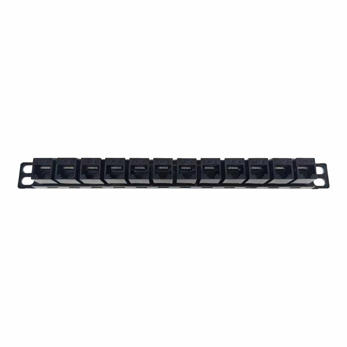 Linkbasic 10-inch 12-port CAT6 Patch Panel for Mini Rack LB-PP126MR