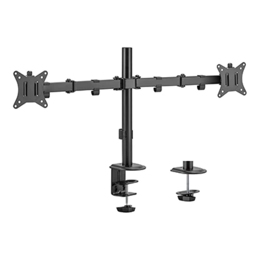 Lumi 17 to 32-inch Dual Steel Articulating Monitor Mount LDT66-C024