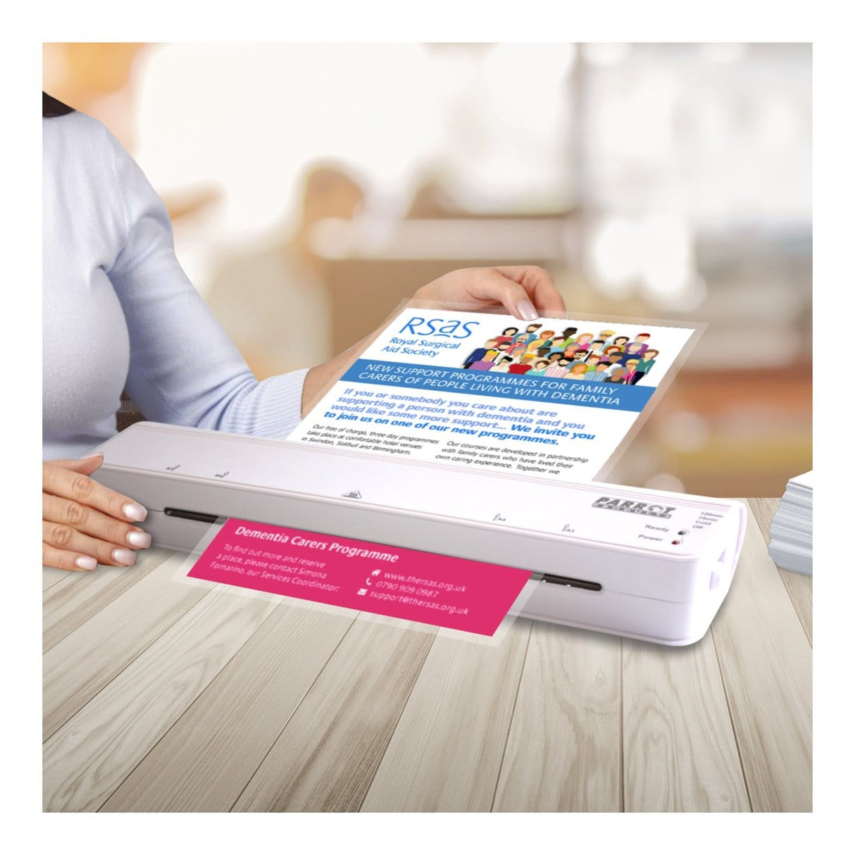 Parrot A4 Laminating Machine 2 Roller 320mm/min LF9040