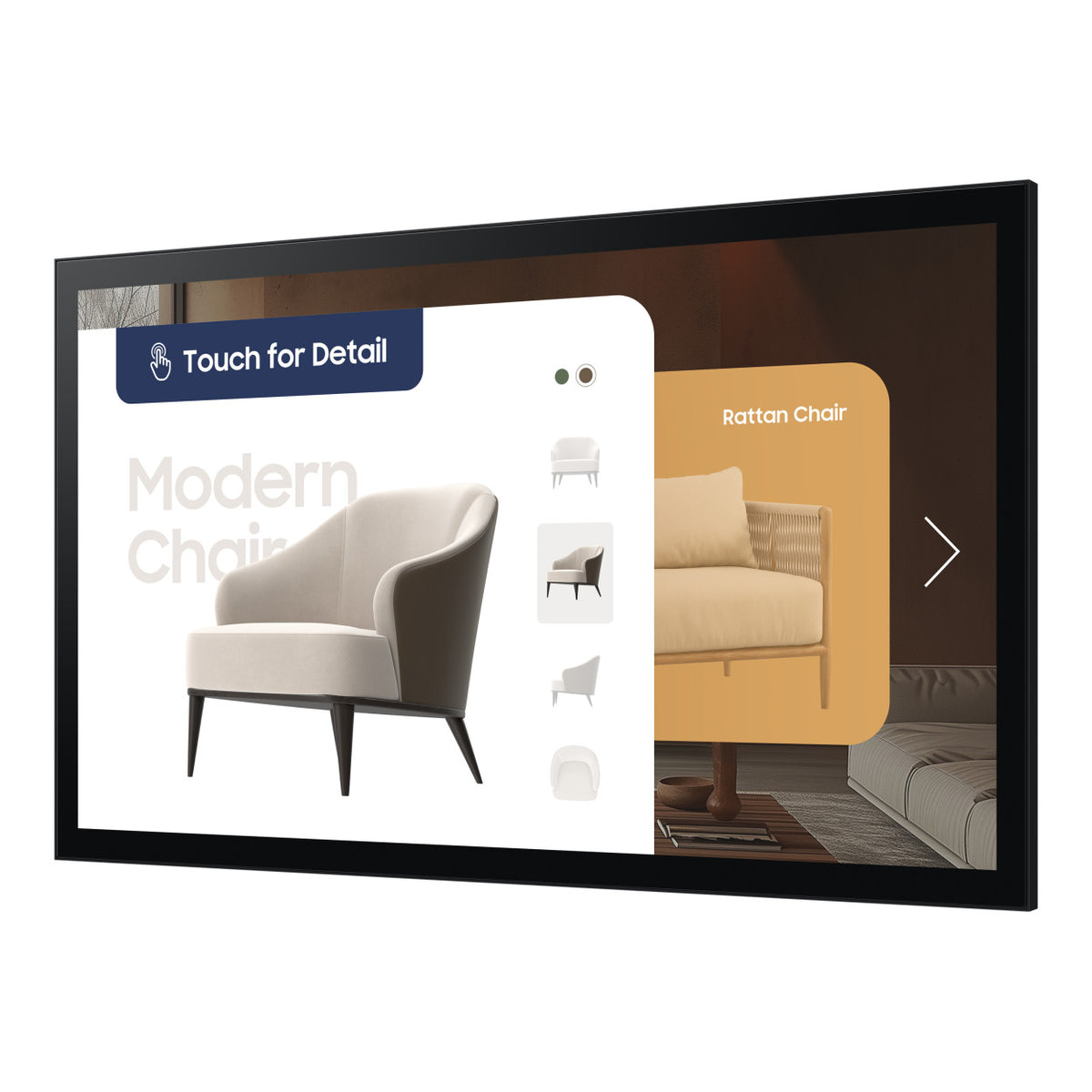 Samsung QM32C-T 32-inch 1080 x 1920p FHD VA Smart Signage Touch Display LH32QMCTBGCXEN