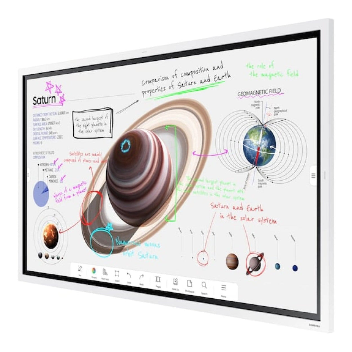 Samsung WM55B 55-inch Interactive Whiteboard LH55WMBWBGCXEN