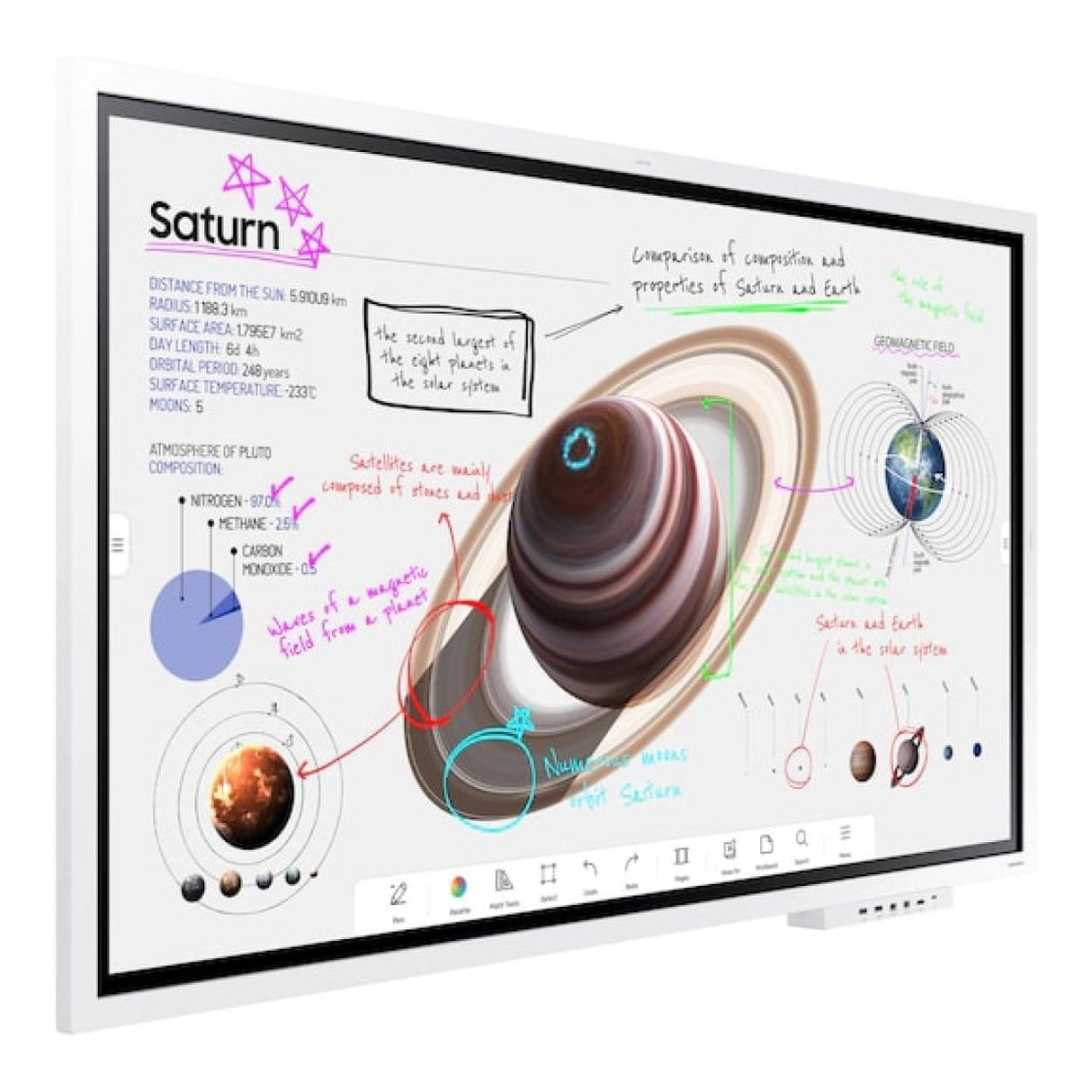 Samsung WM55B 55-inch Interactive Whiteboard LH55WMBWBGCXEN