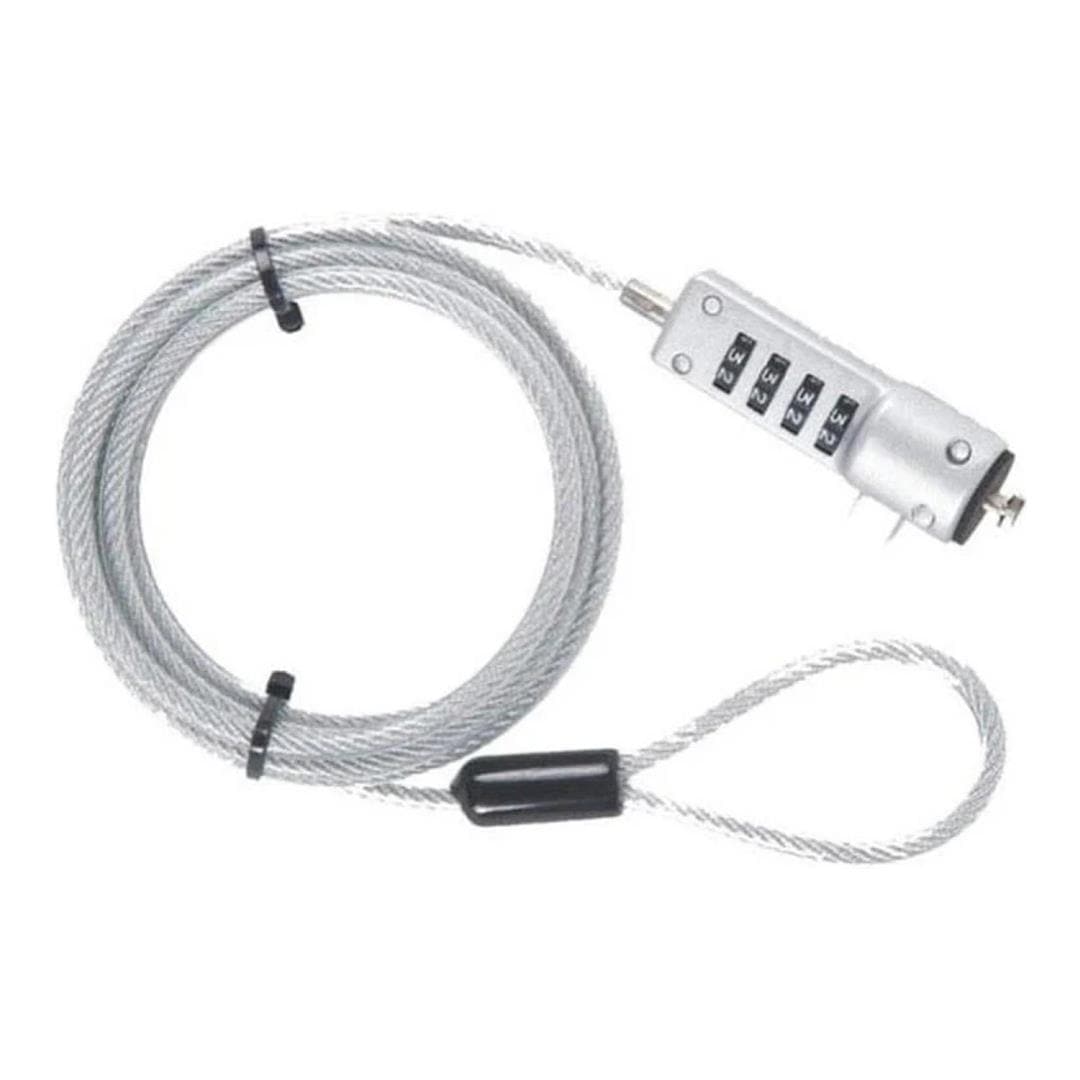 Mecer Dual Lock 4-Dial Notebook Mini PC Cable Lock LKCP-0093B2