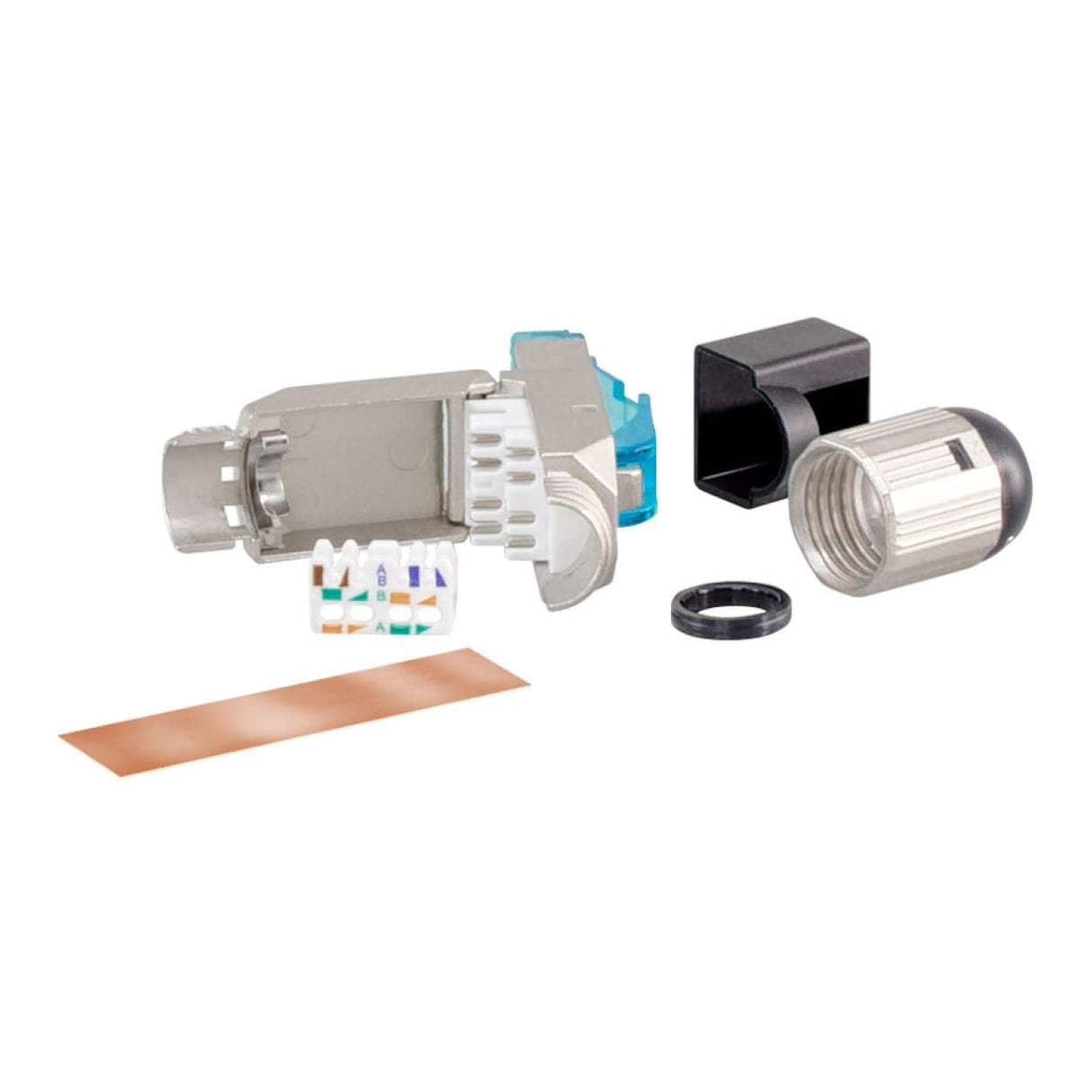 LinkQnet Cat8 Shielded Field Plug LKP128-C8S
