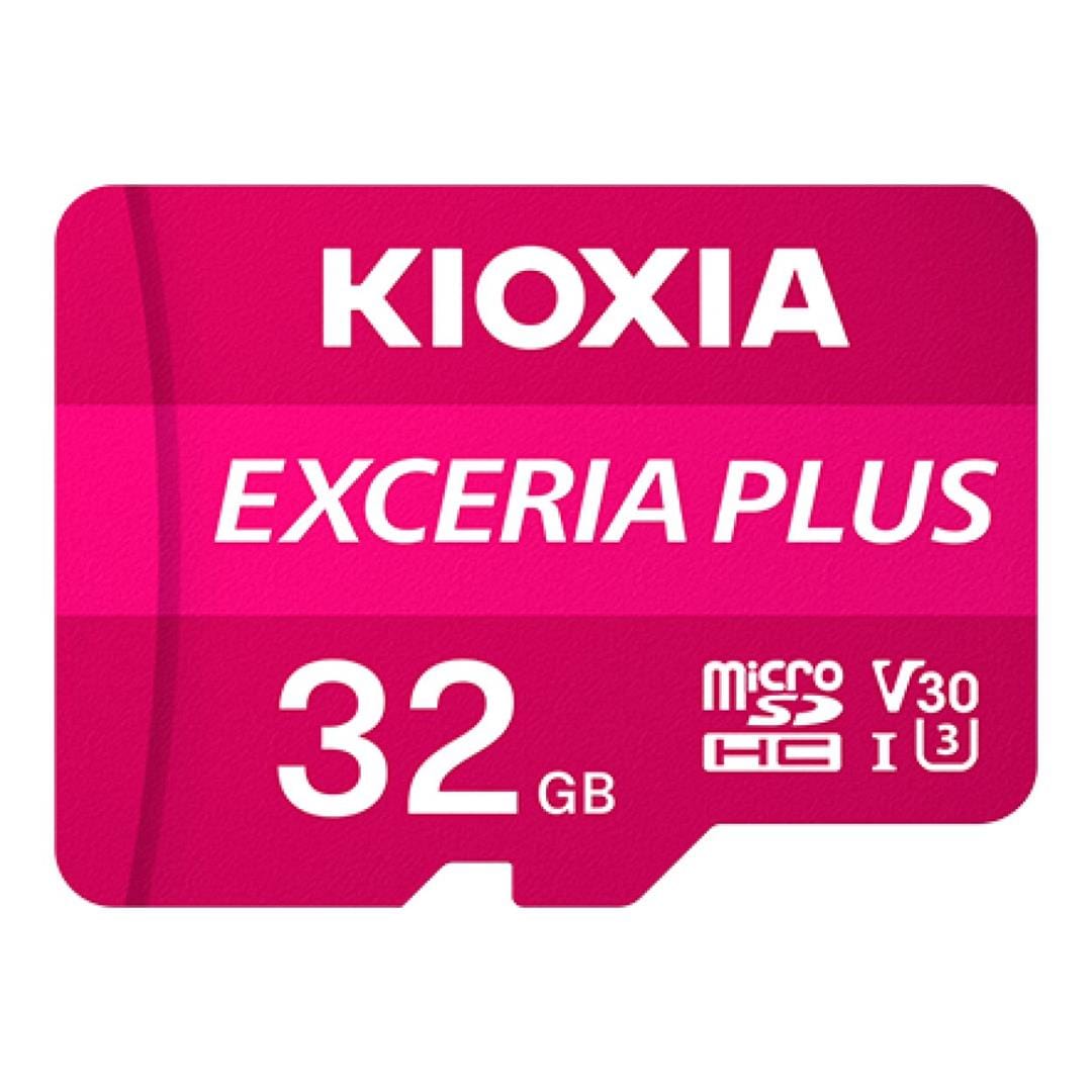 Kioxia M303R EXCERIA PLUS 32GB MicroSD Memory Card LMPL1M032GG2