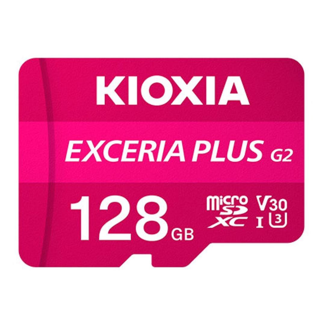 Kioxia EXCERIA PLUS G2 128GB MicroSD Memory Card LMPL2M128GG2