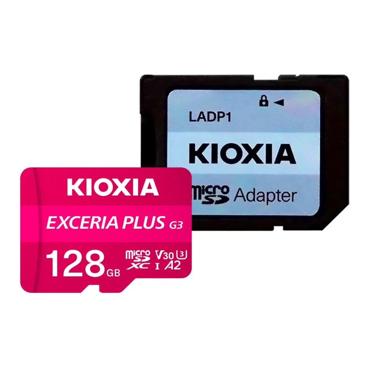 Kioxia Exceria Plus G3 128GB MicroSDXC UHS-I Class 10 Memory Card LMPL3M128GG2