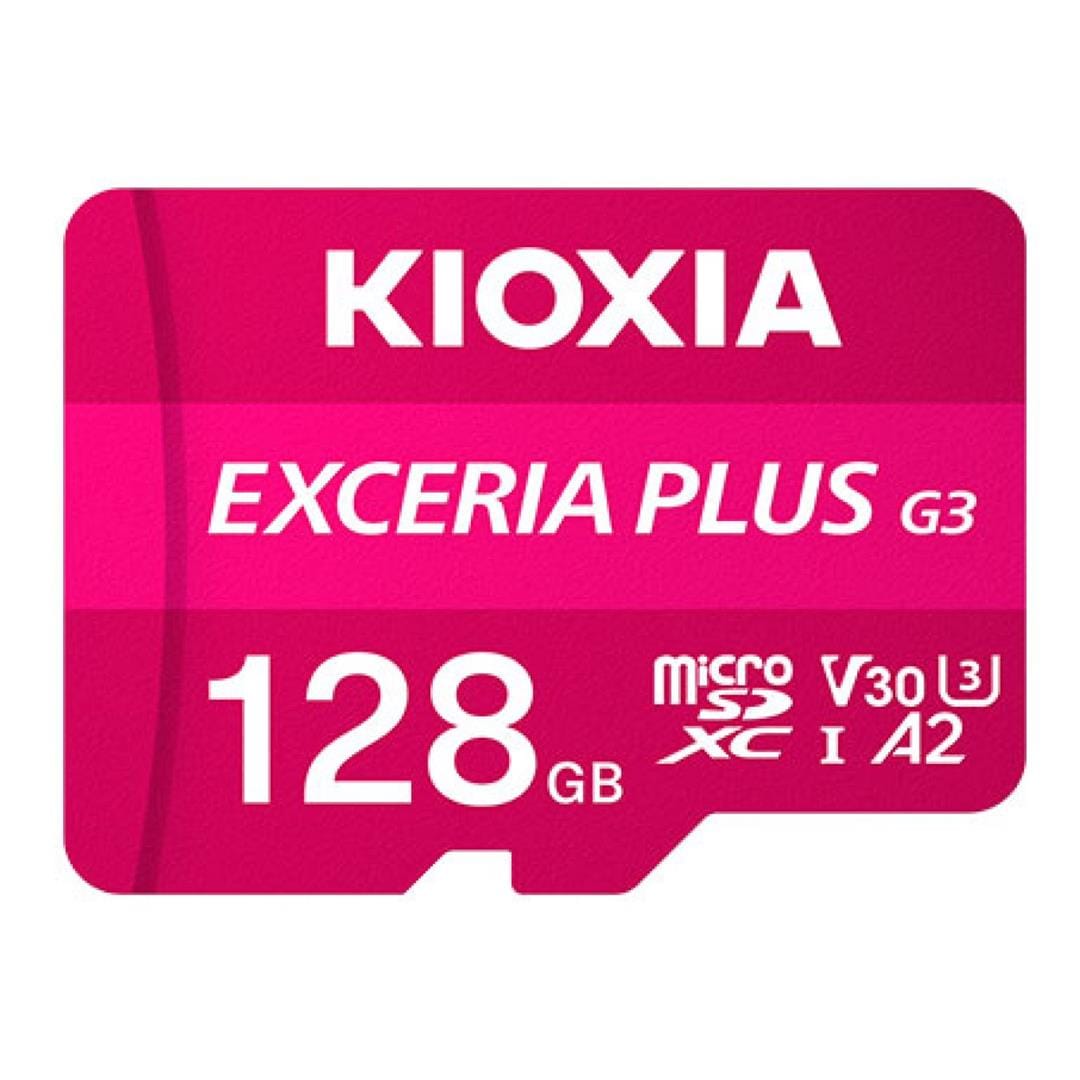 Kioxia Exceria Plus G3 128GB MicroSDXC UHS-I Class 10 Memory Card LMPL3M128GG2