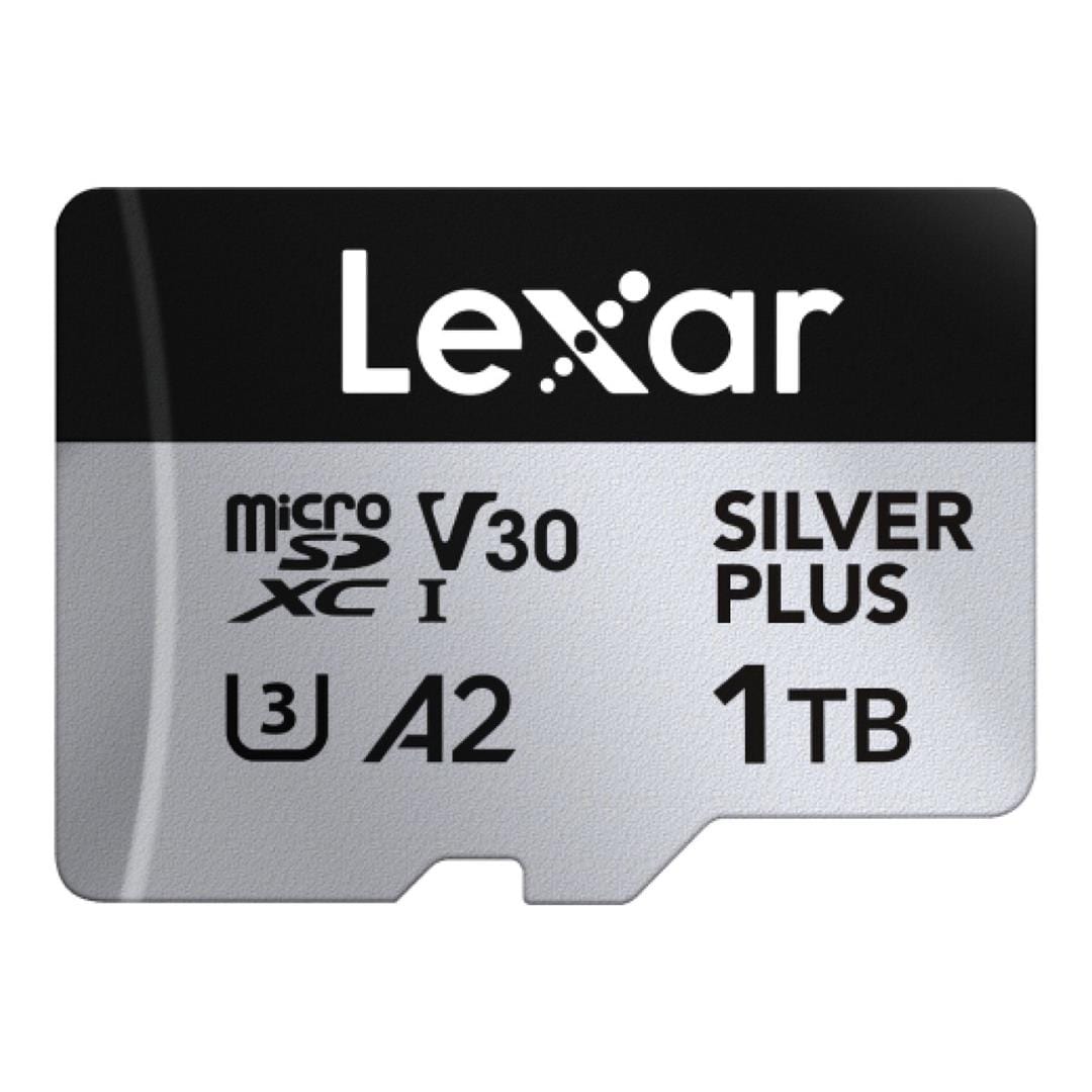 Lexar SILVER PLUS Pro 1TB MicroSDXC Memory Card LMSSIPL001T-BNANG