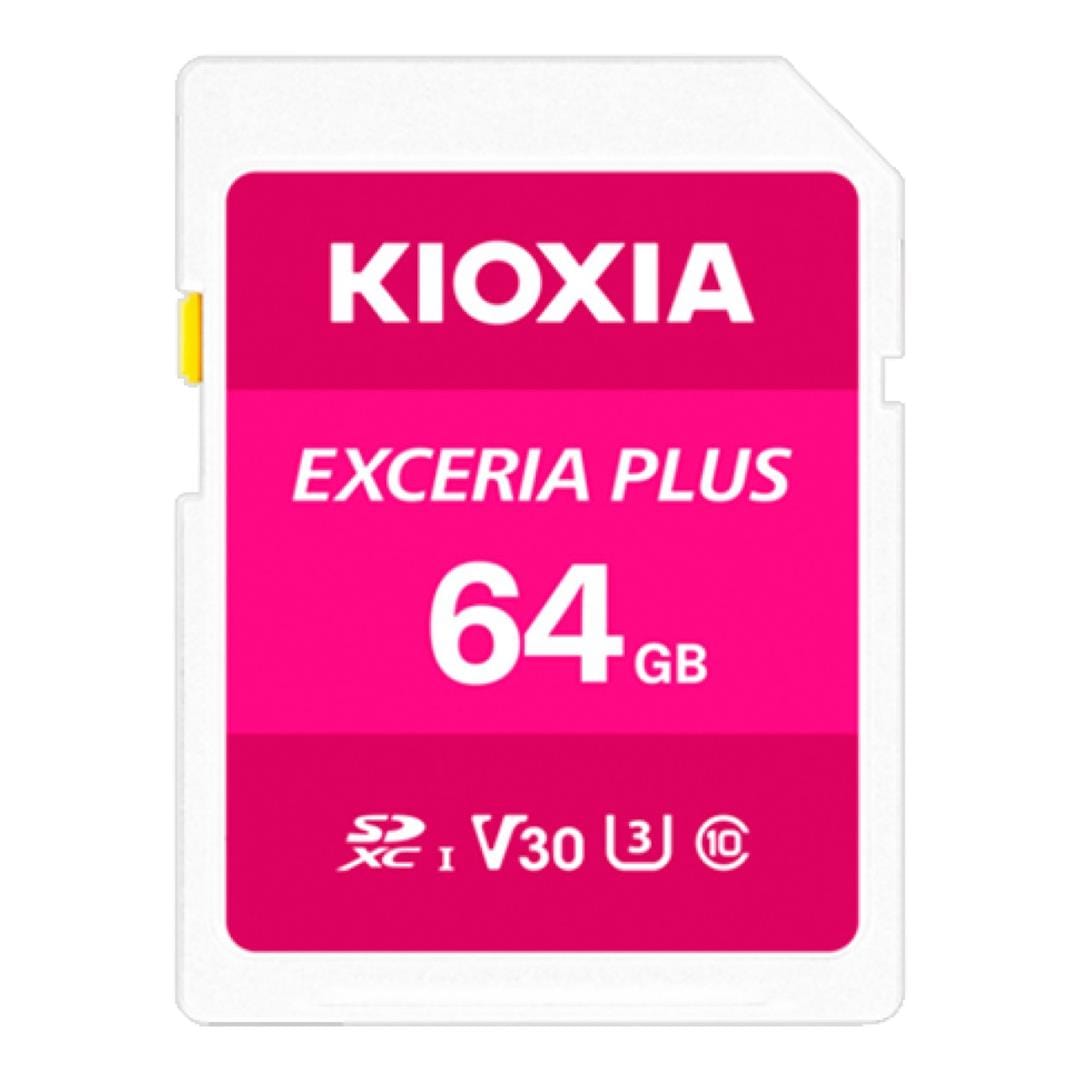 Kioxia N303 EXCERIA PLUS 64GB SD Memory Card LNPL1M064GG4