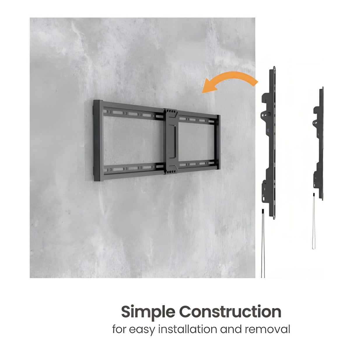 LUMI 43 to 95-inch Slim Tilt TV Wall Mount LP81-48T