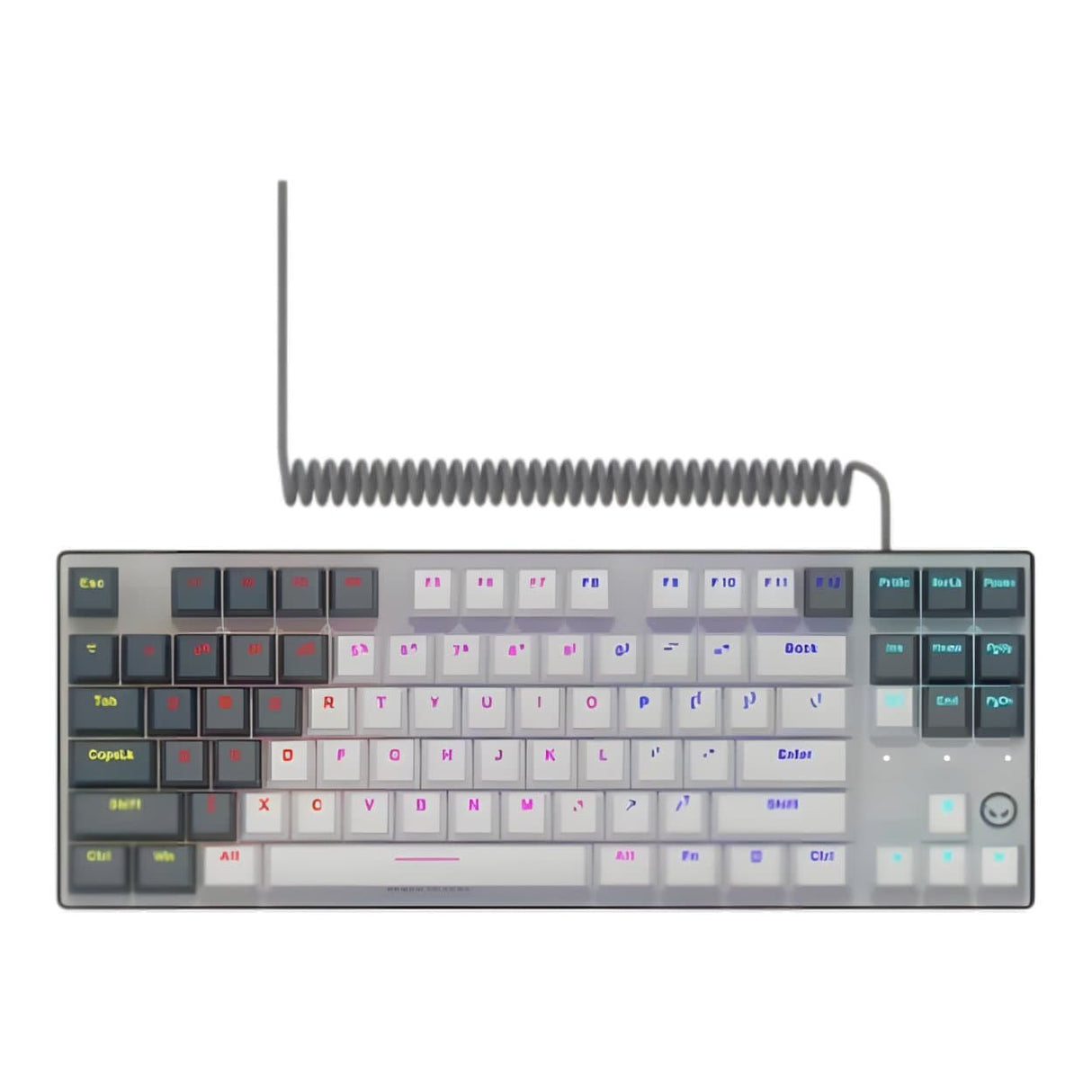 Lorgar Azar 514TKL Wired RGB Mechanical Gaming Keyboard White EN LRG-GK514TKL-WH-US