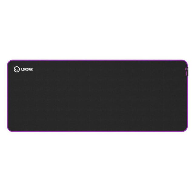 Lorgar Main 319 Gaming Mouse Pad Black and Purple LRG-GMP319