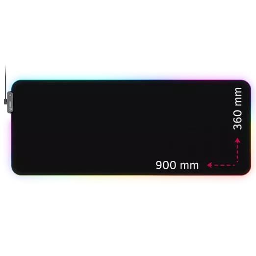 Lorgar Steller 919 RGB Gaming Mouse Pad Black LRG-GMP919