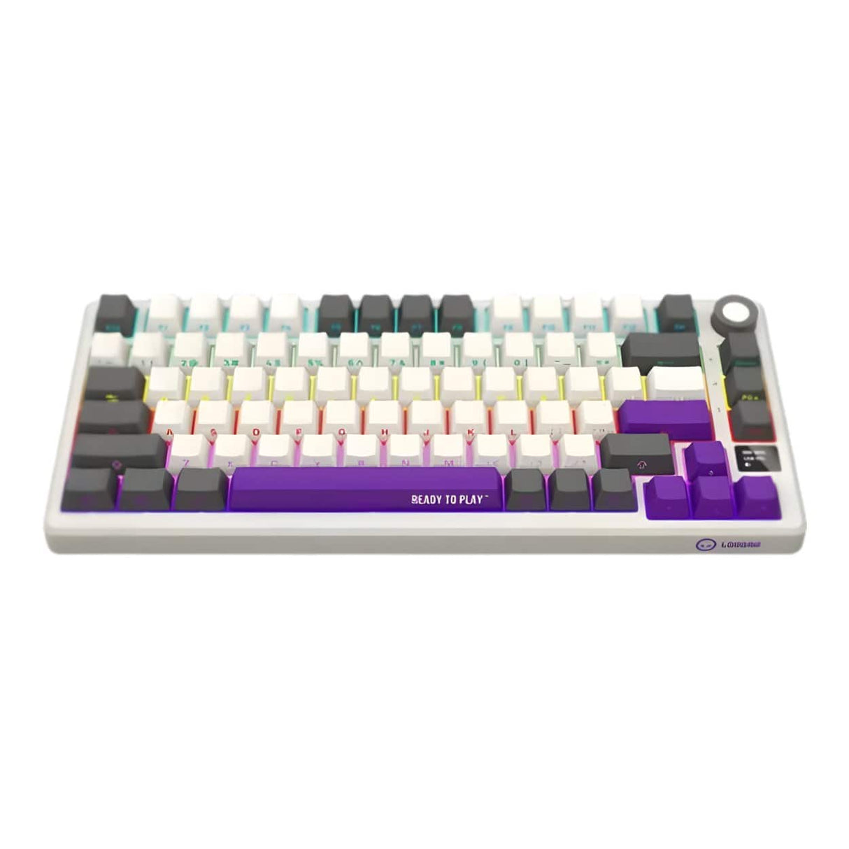 Lorgar KBP7075W Wireless 75 Mechanical Gaming Keyboard Pro Beige LRG-KBP7075W-RT-US
