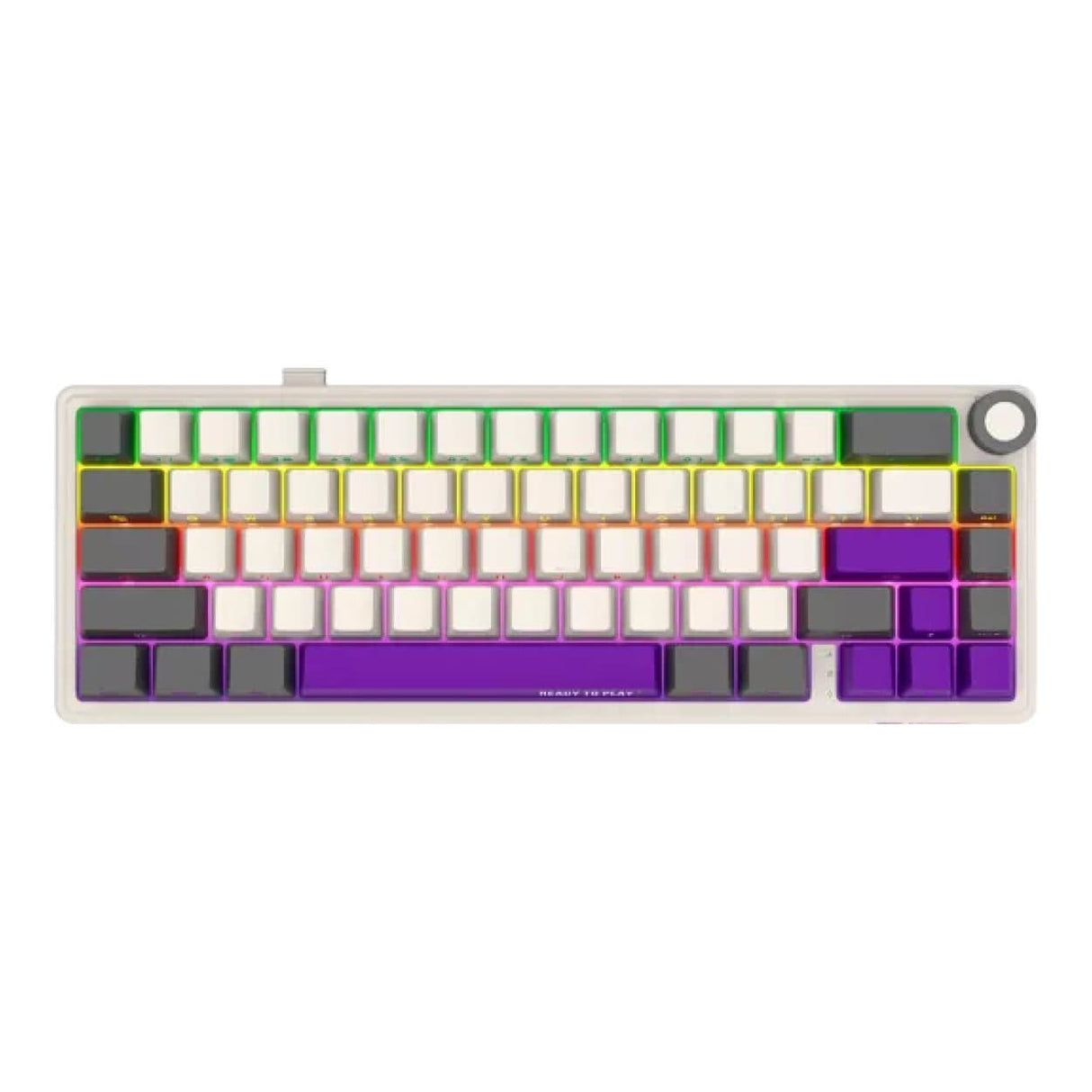 Lorgar KBP70MW Pro Wireless Mechanical Gaming Keyboard Beige LRG-KBP70MW-RT-US